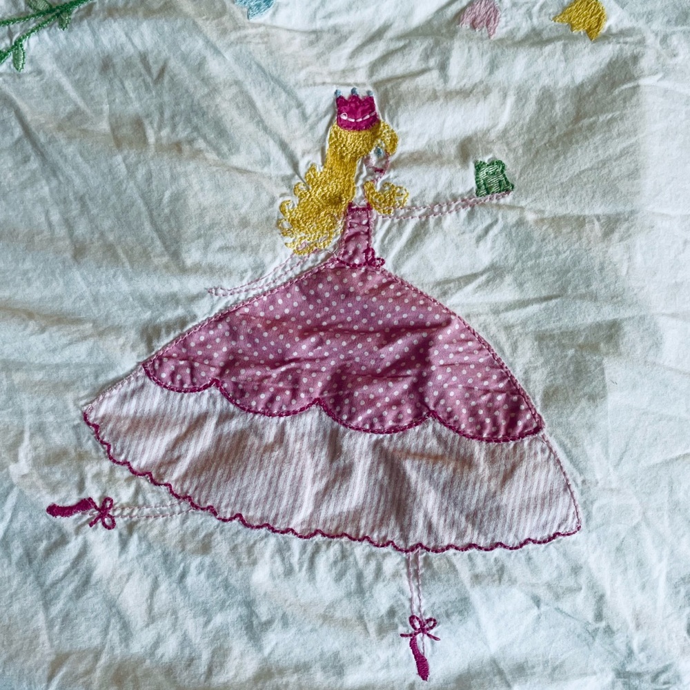 Pottery Barn Kids- pillow sham from the 2015 princess collection